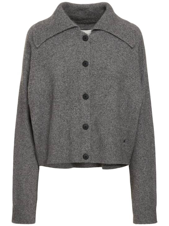 Loulou De Saison: Sao wool blend cardigan - women_0 | Luisa Via Roma