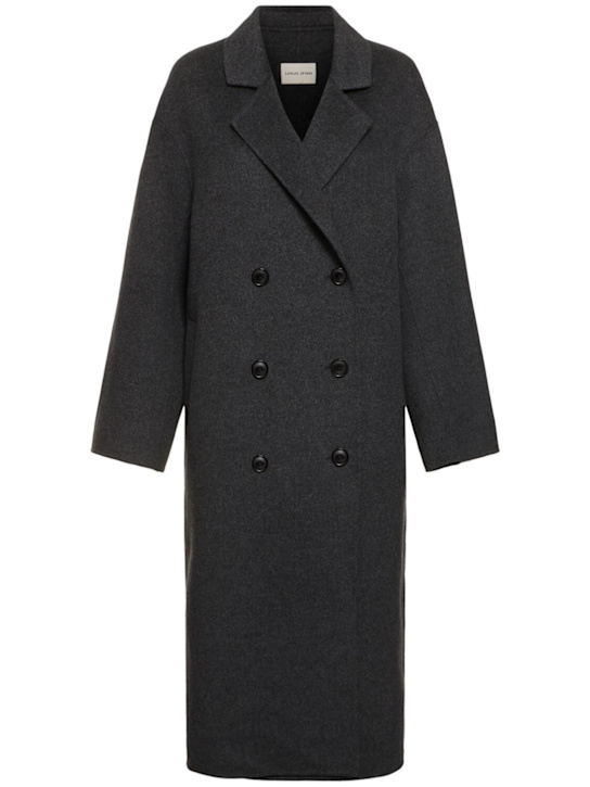 Loulou De Saison: Borneo double breast wool long coat - women_0 | Luisa Via Roma