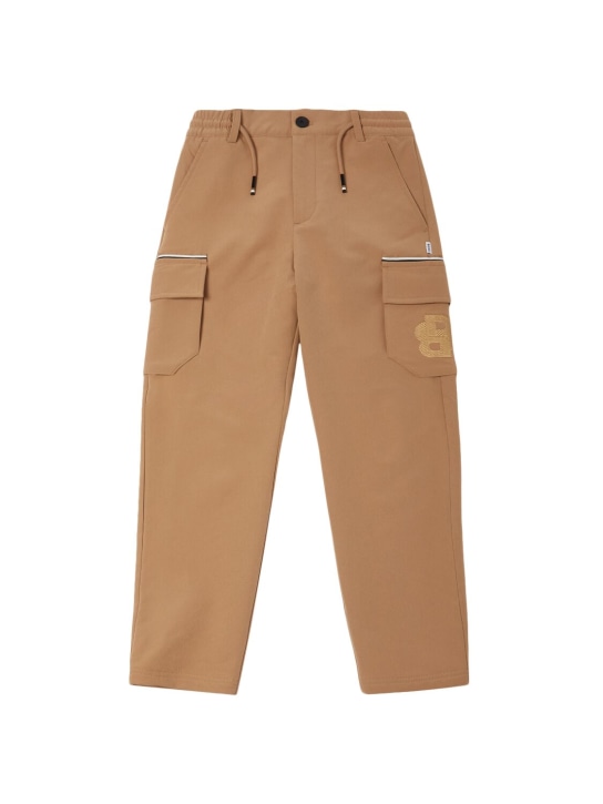 Boss: ストレッチカーゴパンツ - kids-boys_0 | Luisa Via Roma