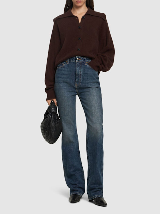 Loulou De Saison: Sao wool blend cardigan - women_1 | Luisa Via Roma