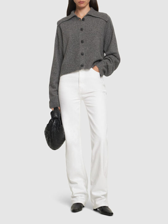 Loulou De Saison: Sao wool blend cardigan - women_1 | Luisa Via Roma