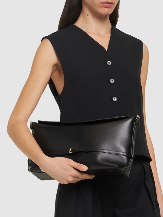 Loulou De Saison: Elle leather shoulder bag - women_1 | Luisa Via Roma