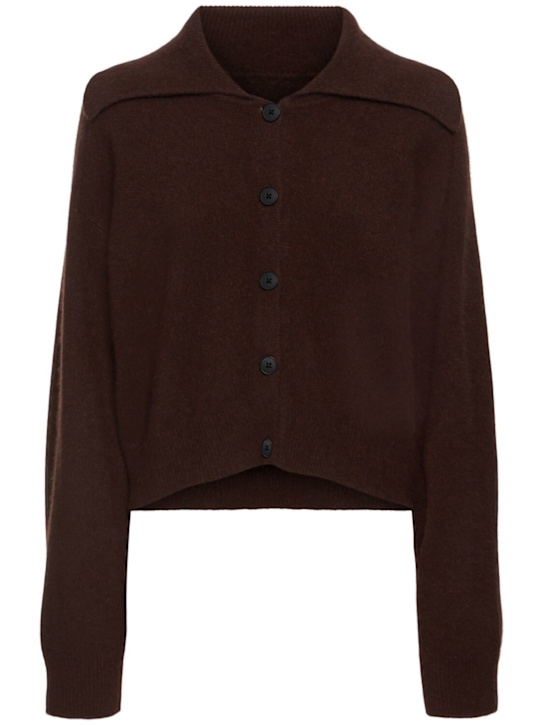 Loulou De Saison: Sao wool blend cardigan - women_0 | Luisa Via Roma