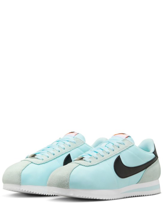 Nike: Cortez Textile sneakers - Glacier Blue/Bl - women_1 | Luisa Via Roma