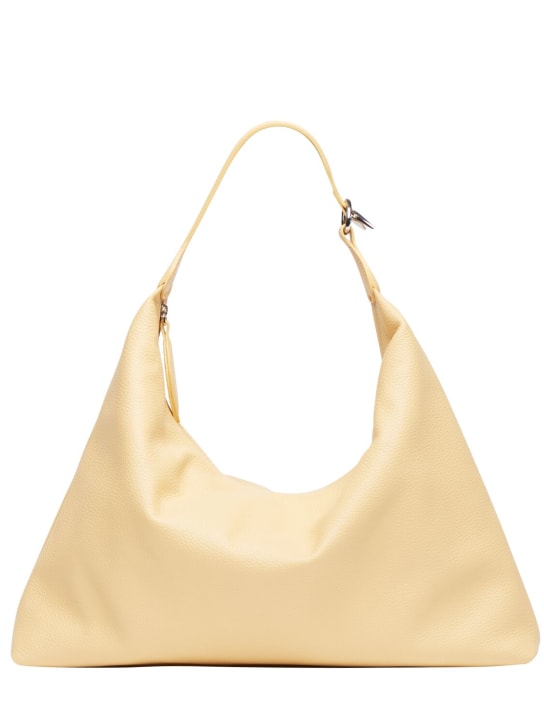 Little Liffner: Pillow grain leather shoulder bag - Almond - women_0 | Luisa Via Roma