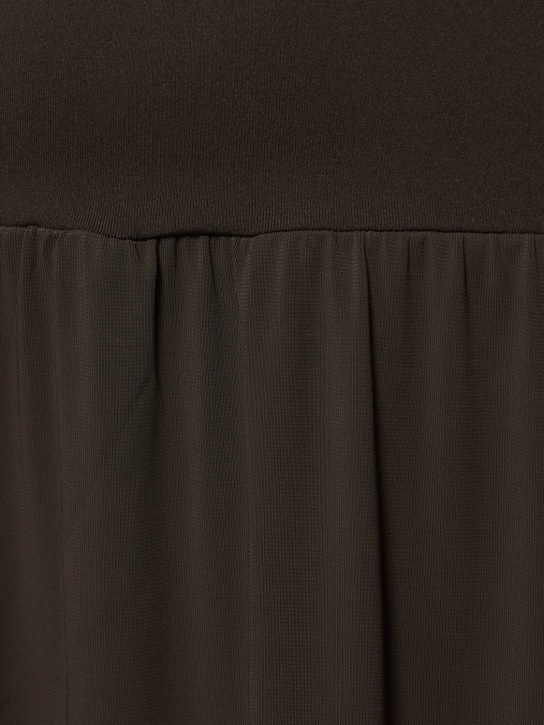 Eres: Oda strapless maxi dress - Grey - women_1 | Luisa Via Roma