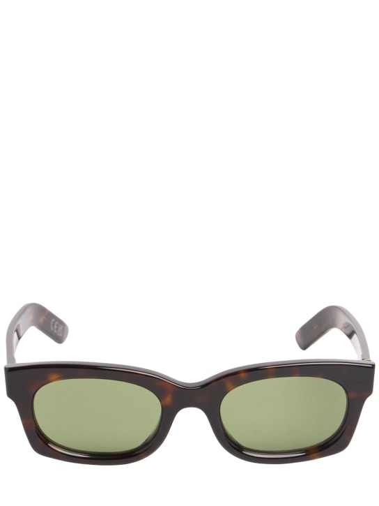 Retrosuperfuture: Ambos 3627 squared acetate sunglasses - Brown - men_0 | Luisa Via Roma