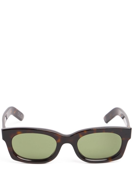 Retrosuperfuture: Ambos 3627 squared acetate sunglasses - women_0 | Luisa Via Roma