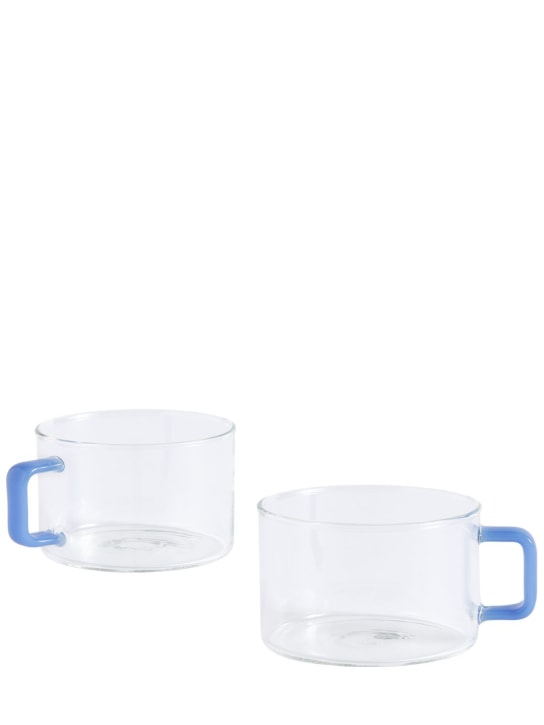 HAY: Set of 2 Brew cups - Transparent - ecraft_0 | Luisa Via Roma