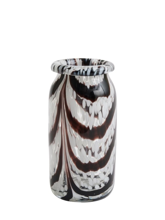 HAY: Splash XS coffee swirl roll neck vase - Kahverengi - ecraft_0 | Luisa Via Roma