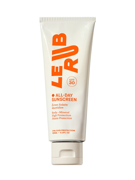 Le Rub: 125ml SPF 30 All-day sunscreen - Transparent - beauty-men_0 | Luisa Via Roma