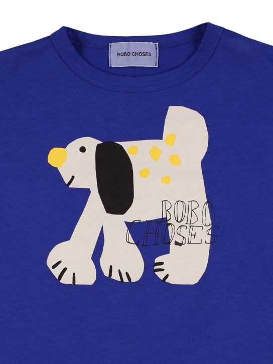 Bobo Choses: オーガニックコットンTシャツ - kids-girls_1 | Luisa Via Roma