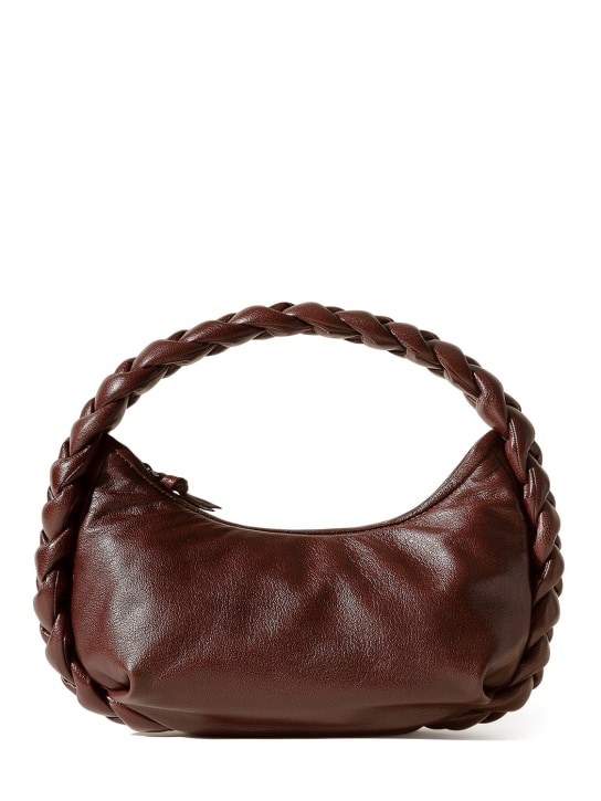Hereu: Espiga soft leather top handle bag - Chestnut - women_0 | Luisa Via Roma
