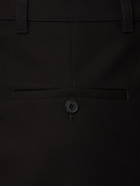 Wardrobe.nyc: Falda maxi de drill de algodón - Negro - women_1 | Luisa Via Roma