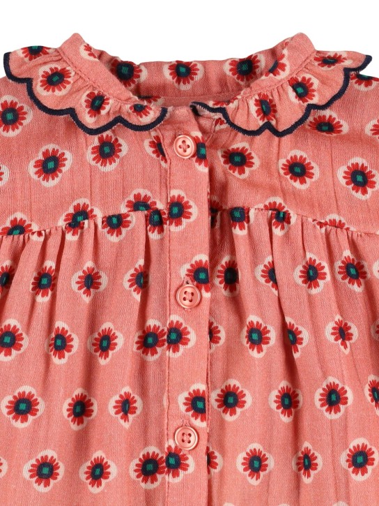 Hello Simone: Camicia Mikado in mussola di cotone stampato - kids-girls_1 | Luisa Via Roma