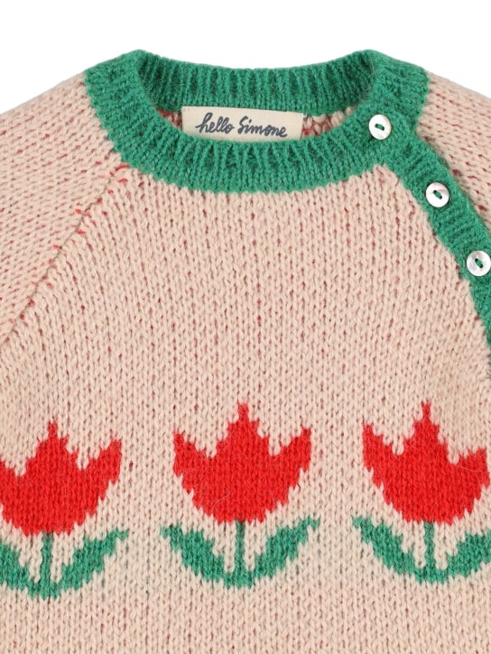 Hello Simone: Moshi ウールブレンドニットセーター - kids-girls_1 | Luisa Via Roma