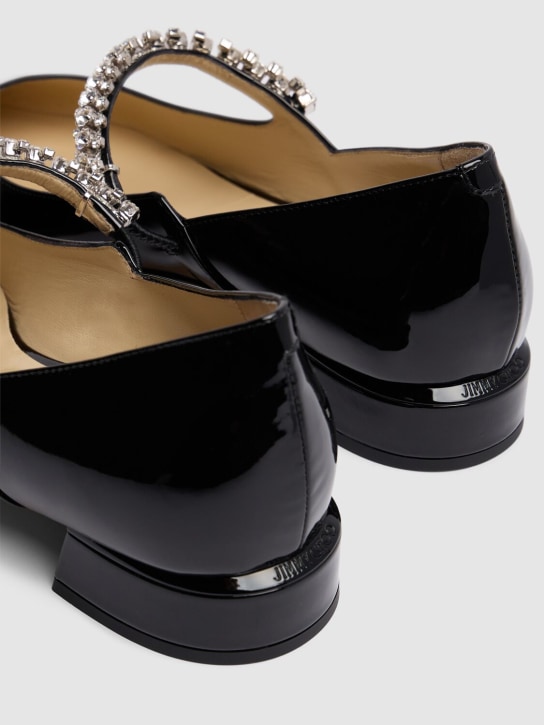 Jimmy Choo: 25mm Bing leather heels - Black - women_3 | Luisa Via Roma