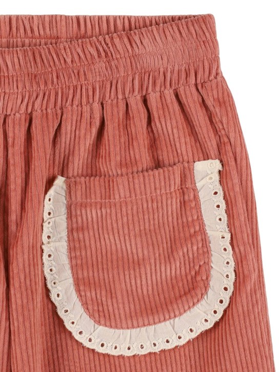 Hello Simone: Pantaloni Mouna in cotone a costine - kids-girls_1 | Luisa Via Roma