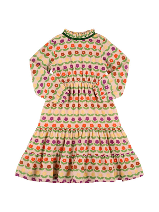 Hello Simone: Mirabelle printed cotton gauze dress - Multicolor - kids-girls_0 | Luisa Via Roma