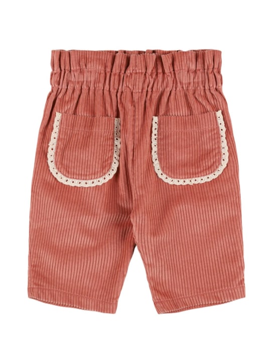 Hello Simone: Pantaloni Mado in cotone a costine - kids-girls_0 | Luisa Via Roma