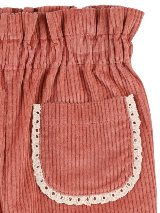 Hello Simone: Pantaloni Mado in cotone a costine - kids-girls_1 | Luisa Via Roma