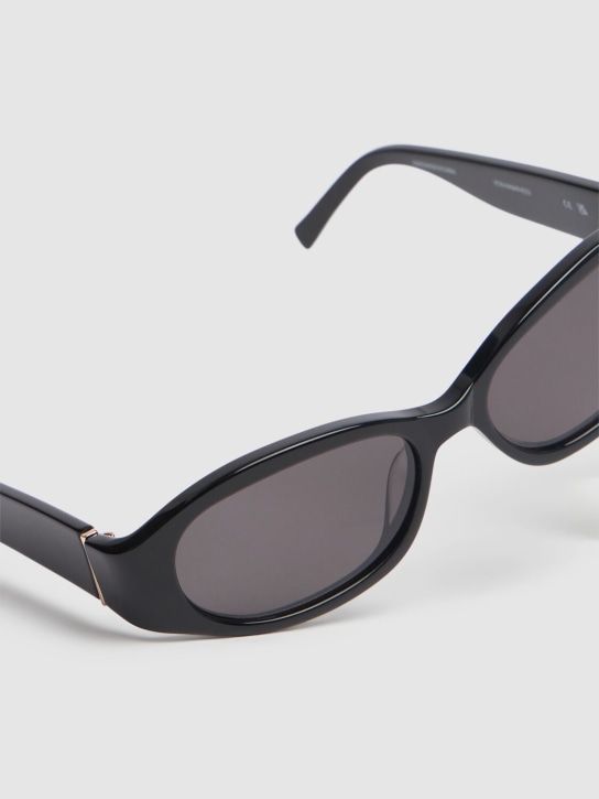 Velvet Canyon: Momentum round acetate sunglasses - Black - women_3 | Luisa Via Roma