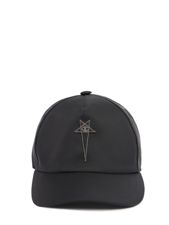 Rick Owens: Logo baseball hat - men_0 | Luisa Via Roma