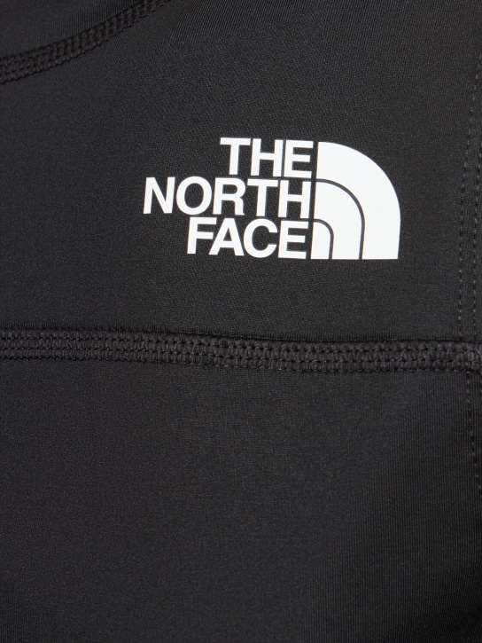 The North Face: Poly knit cropped tank top - Black - women_1 | Luisa Via Roma