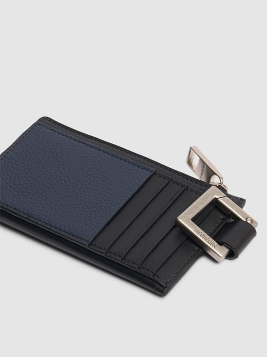 Jacquemus: Le Porte-zippé Cuerda leather wallet - men_3 | Luisa Via Roma