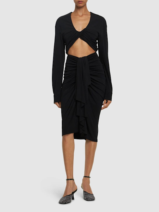 Christopher Esber: Vivenda クロップドトップ - women_1 | Luisa Via Roma