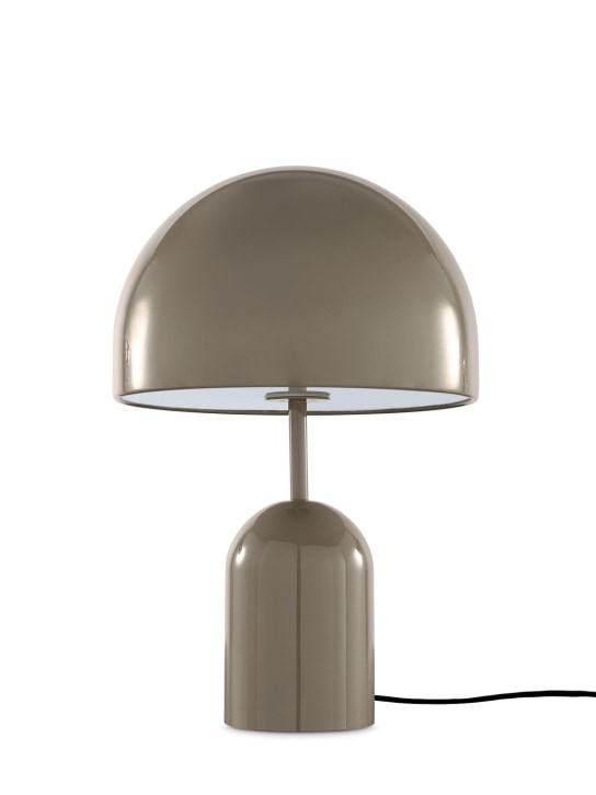 Tom Dixon: Lámpara de mesa Bell de LED - Gris - ecraft_0 | Luisa Via Roma