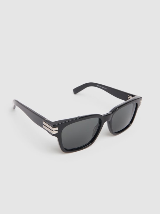 Zegna: Squared sunglasses - Black/Grey - men_1 | Luisa Via Roma