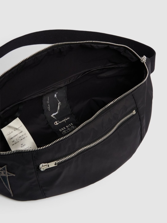 Rick Owens: Borsa a tracolla con logo - men_6 | Luisa Via Roma