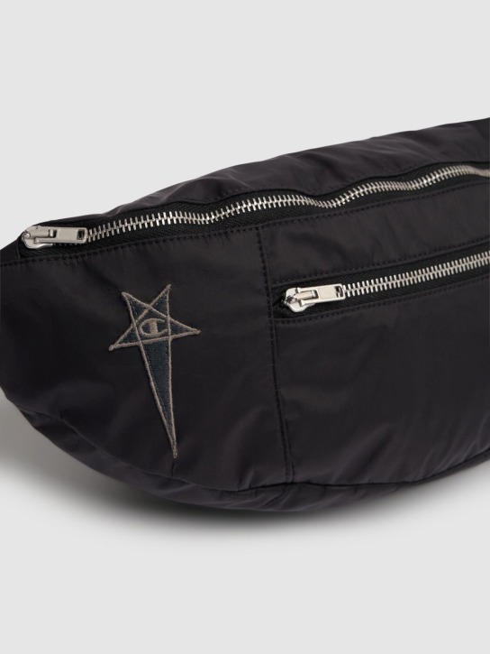 Rick Owens: Borsa a tracolla con logo - men_4 | Luisa Via Roma