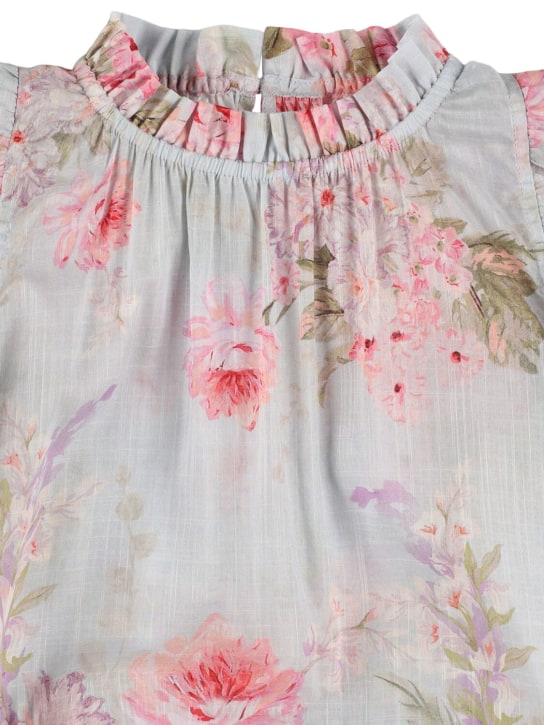 Zimmermann: Printed cotton muslin dress - Multicolor - kids-girls_1 | Luisa Via Roma