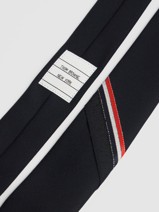 Thom Browne: Classic羊毛领带 - men_1 | Luisa Via Roma