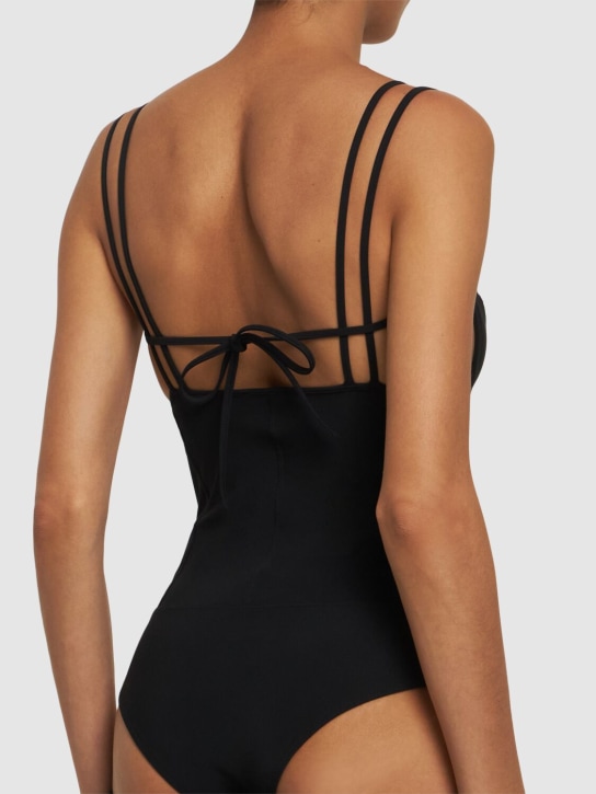 Nensi Dojaka: Costume intero Mika con reggiseno imbottito - Nero - women_2 | Luisa Via Roma
