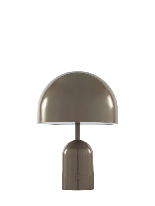 Tom Dixon: Lámpara portátil de LED - Gris Topo - ecraft_0 | Luisa Via Roma