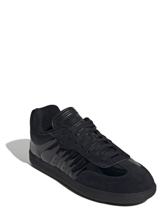 adidas Originals: Dingyun Zhang Samba sneakers - Black - men_1 | Luisa Via Roma