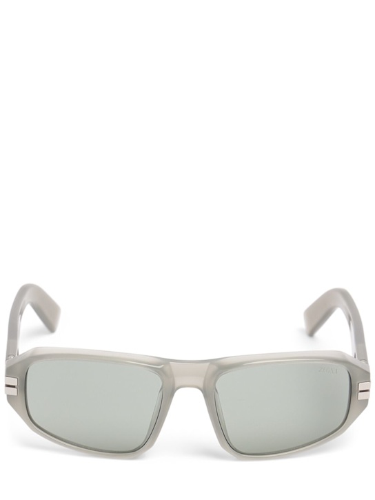 Zegna: Squared sunglasses - men_0 | Luisa Via Roma