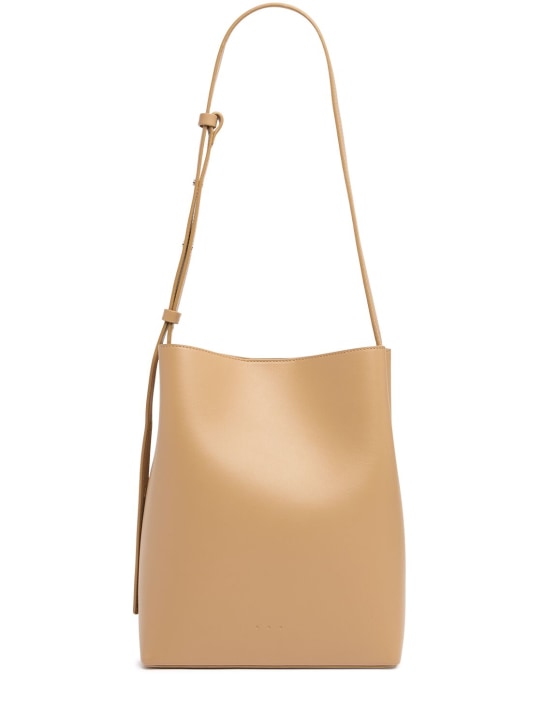 Aesther Ekme: Sac Bucket smooth leather shoulder bag - women_0 | Luisa Via Roma