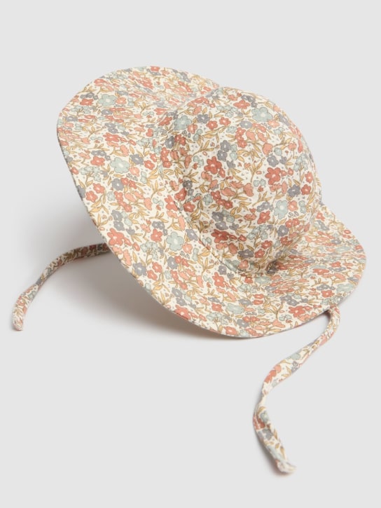 Quincy Mae: Organic cotton bucket hat - Multicolor - kids-girls_1 | Luisa Via Roma