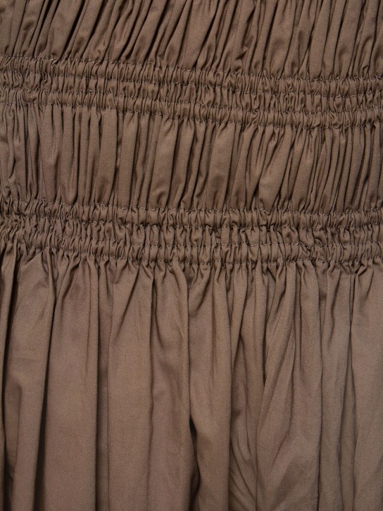 Organic cotton poplin maxi dress - Matteau - Women  | Luisaviaroma