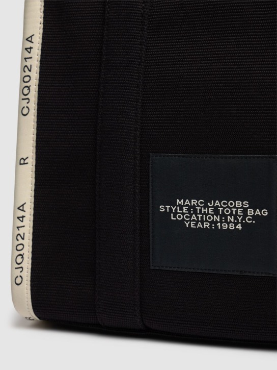 Marc Jacobs: The Medium Tote cotton jacquard bag - women_4 | Luisa Via Roma