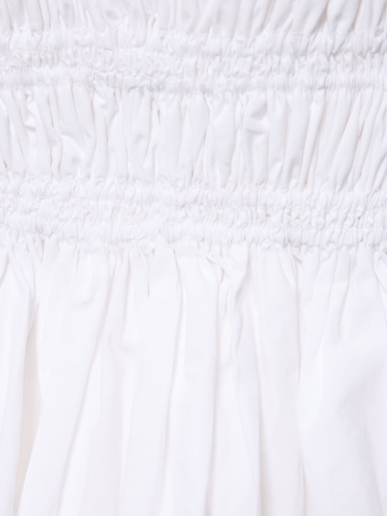 Matteau: Organic cotton poplin mini dress - women_3 | Luisa Via Roma
