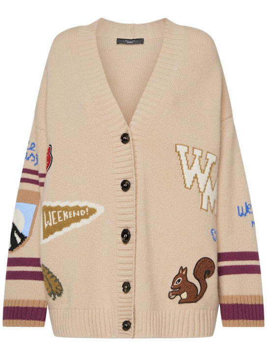 Weekend Max Mara: Cairo wool blend cardigan - women_0 | Luisa Via Roma