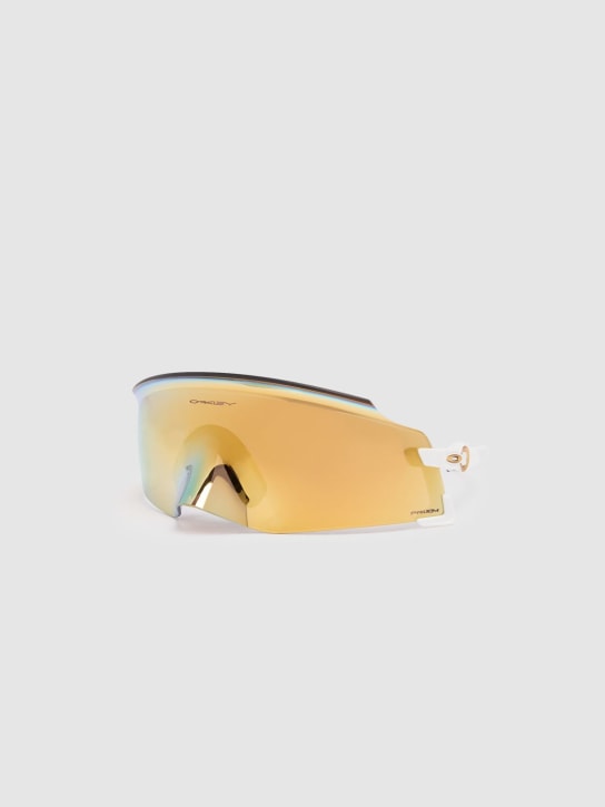 Oakley: Occhiali da sole Kato Prizm Mask - Oro - men_1 | Luisa Via Roma