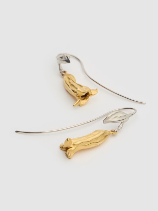 Marni: Ohrringe aus Messing - Gold Silber - women_1 | Luisa Via Roma