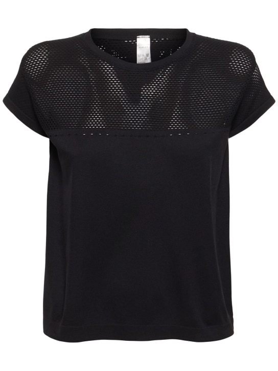 Varley: Calloway ボクシーTシャツ - ブラック - women_0 | Luisa Via Roma