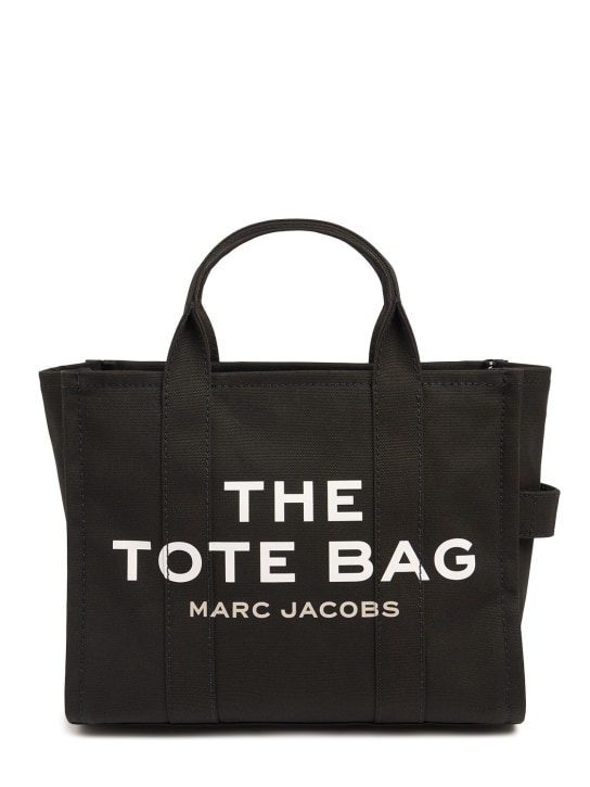 Marc Jacobs: The Medium Tote canvas bag - Black - men_0 | Luisa Via Roma